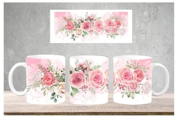 Download Pink Rose Flower Floral Mug Coffee - Mug coffee Collection