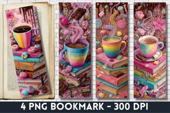 Download Rainbow Mug Coffee Sweet Candy Bookmark - Mug coffee Collection