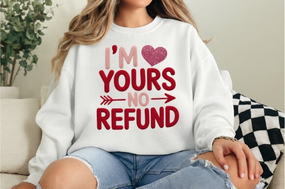Download Knitted I'm Yours No Refund Valentine 2 - Premium Resources