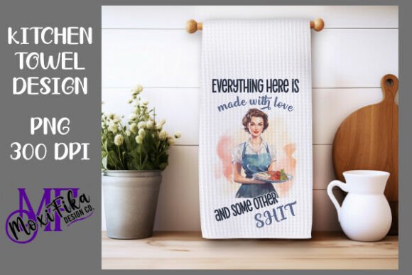 Download RETRO HUMOROUS TOWEL DESIGN PNG - Humorous Collection