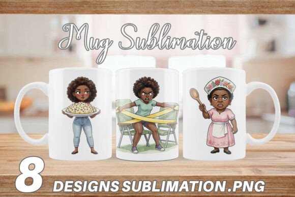 Download Humorous Cookout Watercolor Mug Wrap - Humorous Collection