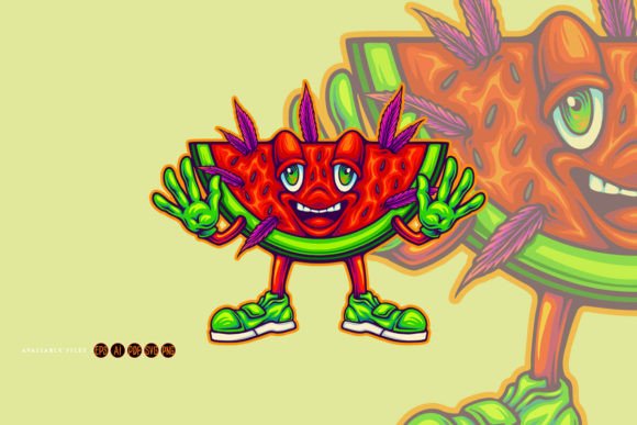 Download Humorous Hybrid Cannabis Watermelon - Humorous Collection